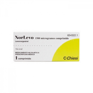 NORLEVO 1,5 mg 1 COMPRIMIDO