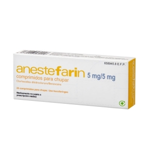 ANESTEFARIN 5 mg/5 mg 20...