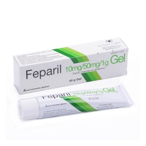FEPARIL 10 mg/g + 50 mg/g...
