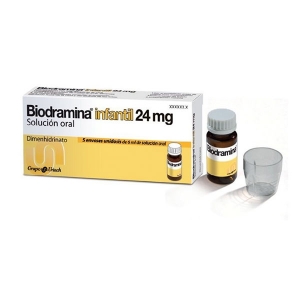 BIODRAMINA INFANTIL 24 mg 5...