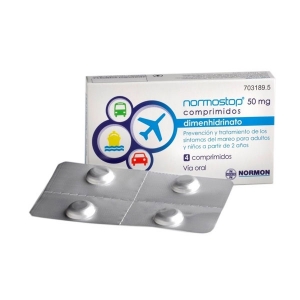 NORMOSTOP 50 mg 4 COMPRIMIDOS