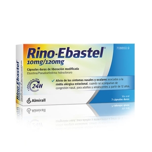 RINO-EBASTEL 10 mg/120 mg 7...